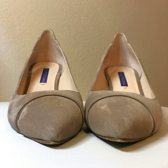 STUART WEITZMAN Suede with transparent detail pumps - Picture 6 of 14